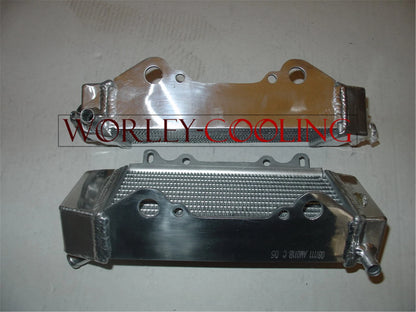 Aluminum Radiator & Hose Kit for Kawasaki KXF250 KX250F (2004-2005)