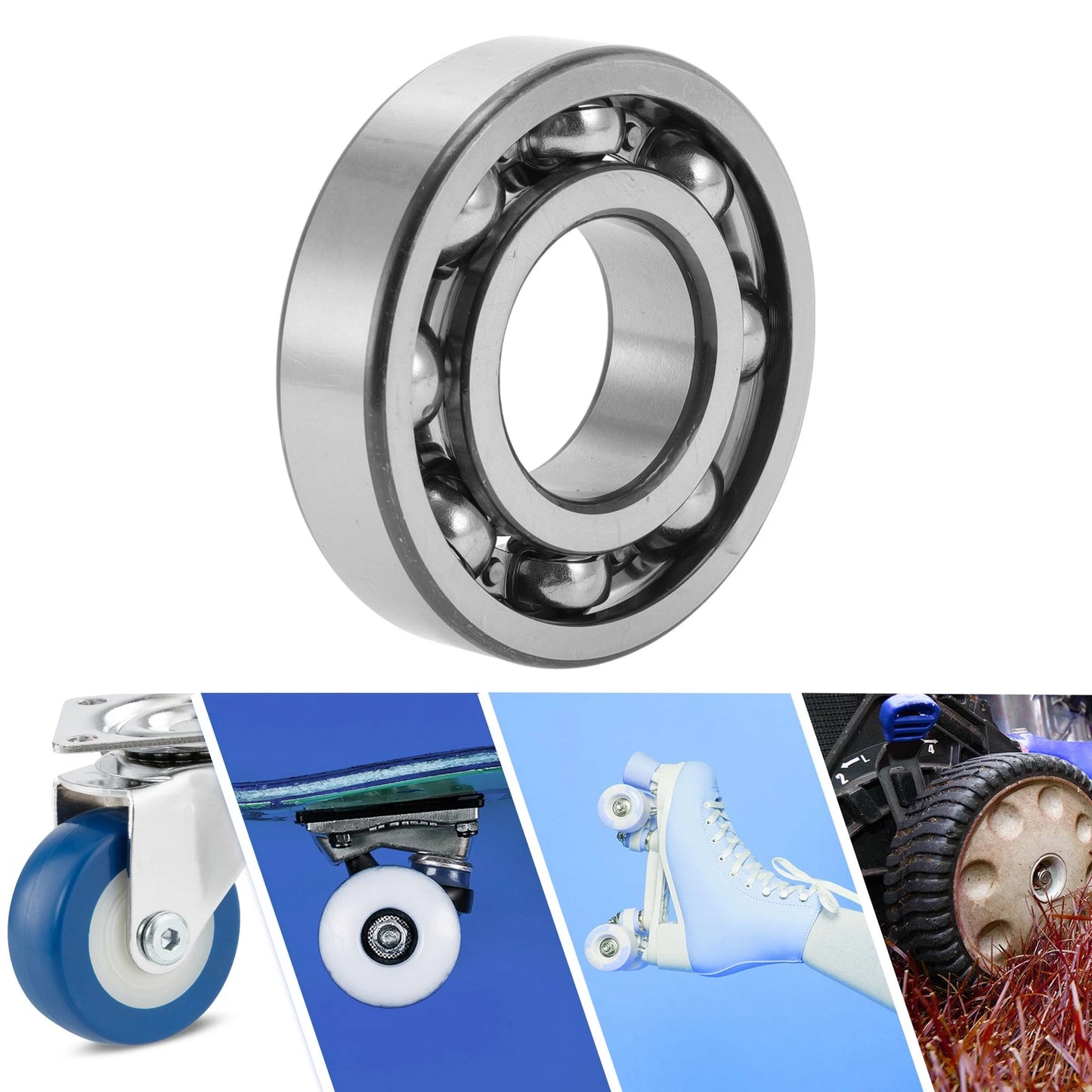 6309 45x100x25mm Deep Groove Ball Bearings for Scooter Skateboard Wheel
