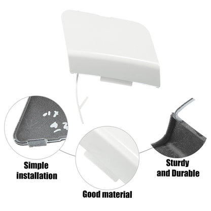 Front Right Tow Hook Cover for Subaru Forester (2014-2018) White