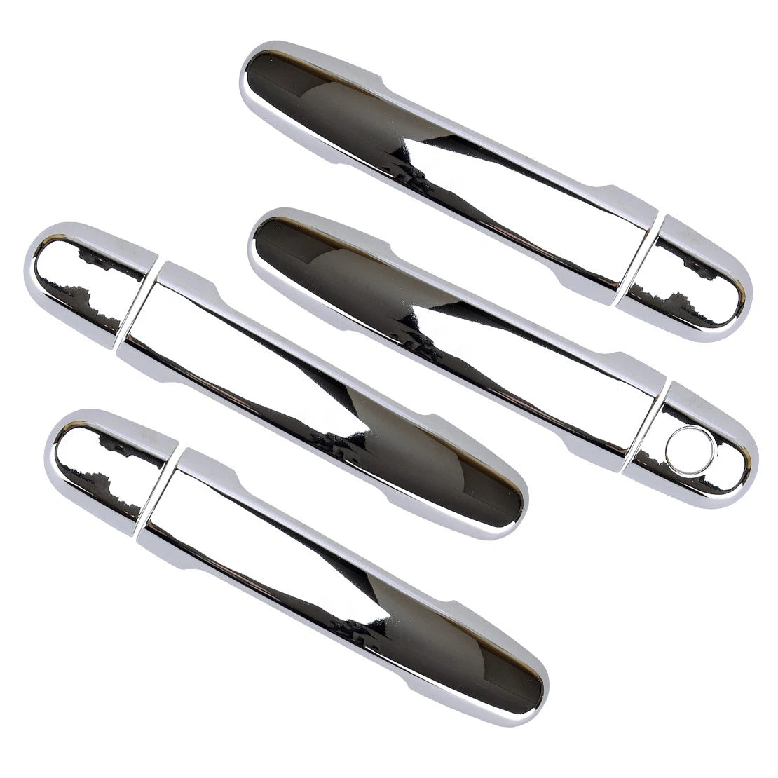 Chrome Side Door Handle Cover Trim for Toyota Yaris Hatchback (2012-2018)