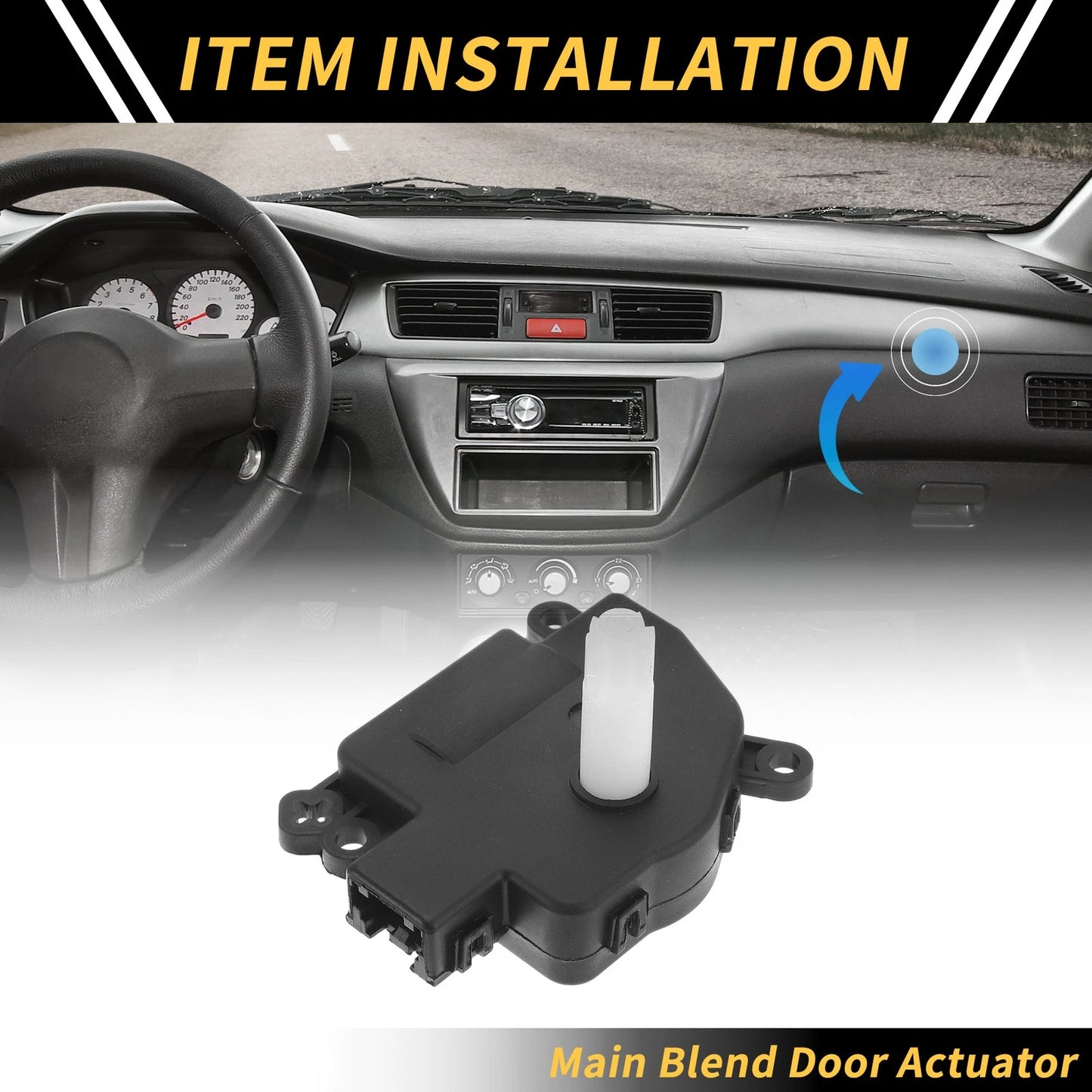 HVAC Heater Blend Door Actuator for Ford F-150 (2004-2008)