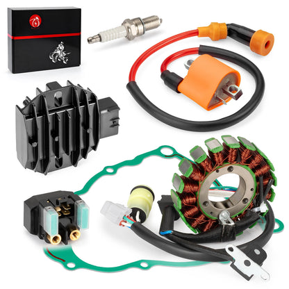Stator Rectifier Ignition Coil Kit for Yamaha Bear Tracker 250 YFM250X (2001-2004)