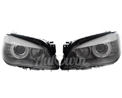 BMW 7 Series F01 F02 F04 Xenon Adaptive Headlights 2 x Complete OEM (2009-2015)