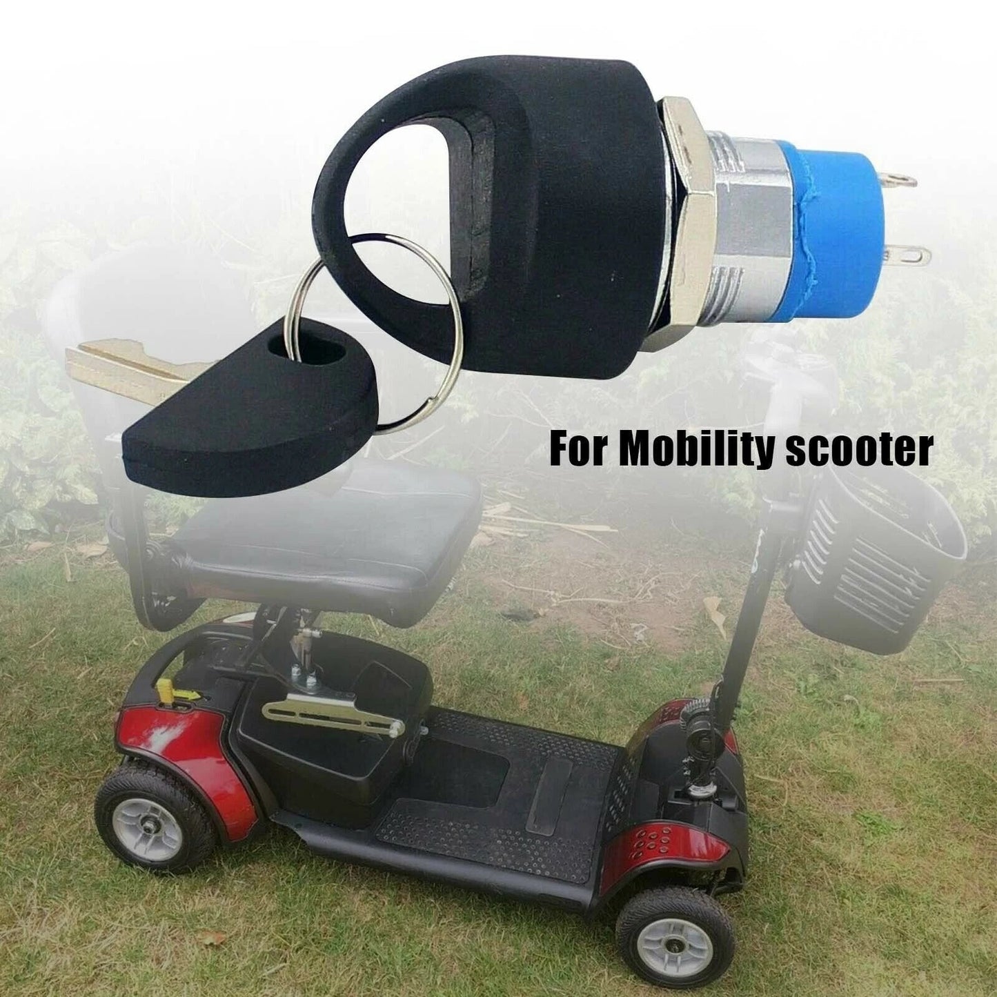 Ignition On/Off Switch for Pride Mobility Scooter