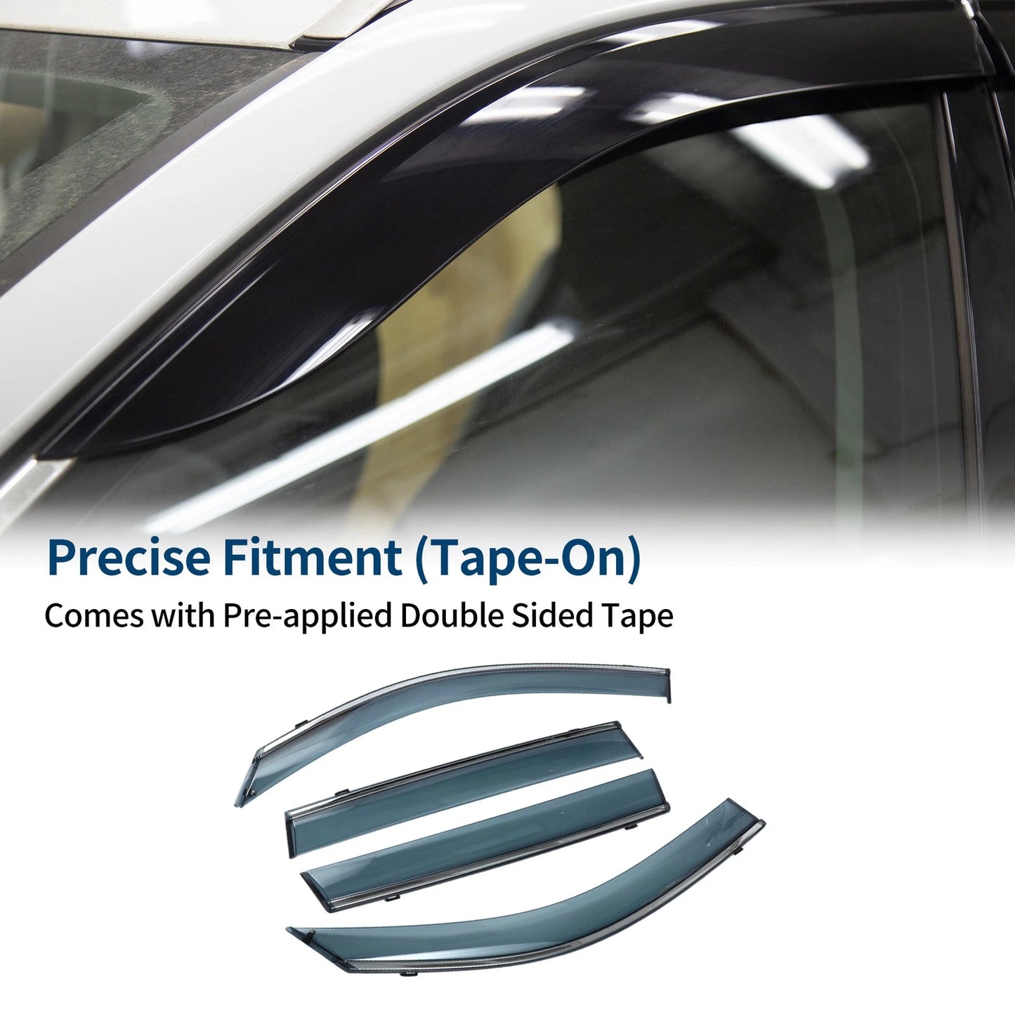 Car Window Deflectors for BMW X3 G01 Side Window Vent Visors (2018-2023)