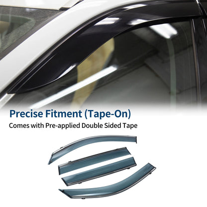 Car Window Deflectors for BMW X3 G01 Side Window Vent Visors (2018-2023)