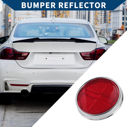 Rear Bumper Reflector for Toyota Land Cruiser FJ25 FJ40 FJ55 (1958-1973) Red