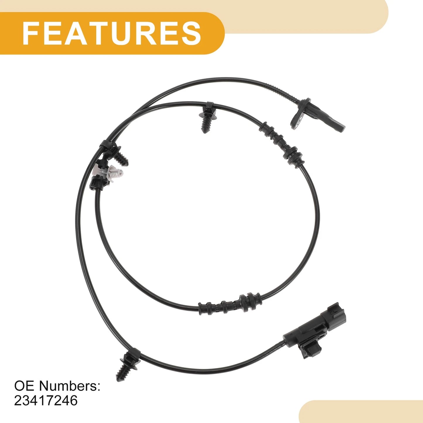 ABS Wheel Speed Sensor for Chevrolet Malibu Front