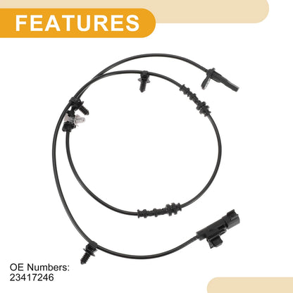ABS Wheel Speed Sensor for Chevrolet Malibu Front