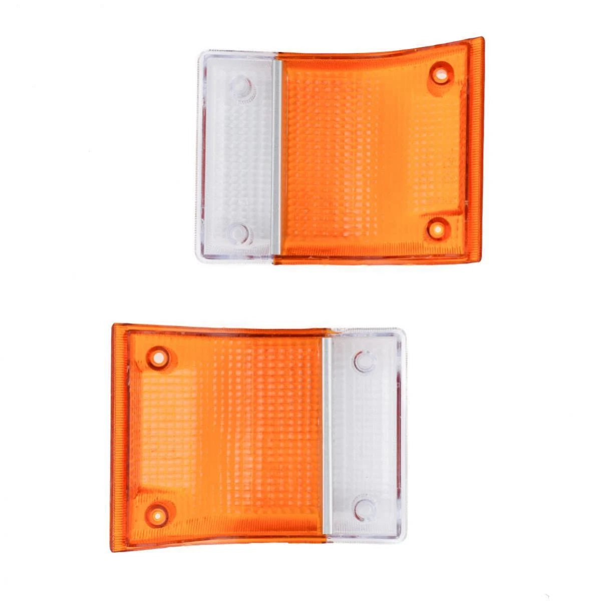 Corner Light Lamp Cover Lens Pair Fits Isuzu ELF NPR N-Series Truck 1985-93 D06