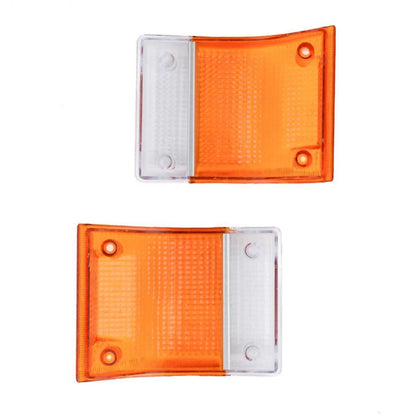 Corner Light Lamp Cover Lens Pair Fits Isuzu ELF NPR N-Series Truck 1985-93 D06