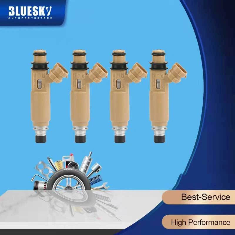 4PCS Fuel Injectors for Toyota RAV4 SXA10/11 2.0L 3S-FE (1997-2000)