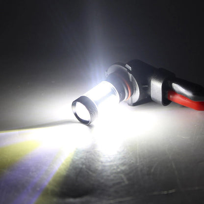 2 x White H10 9140 9145 High Power 80W LED Fog Light Bulbs for Car (2010-2023)