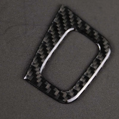 Carbon Fiber Window Switch Buttons Cover Trim Fit For Benz C GLC Class 2015-2018