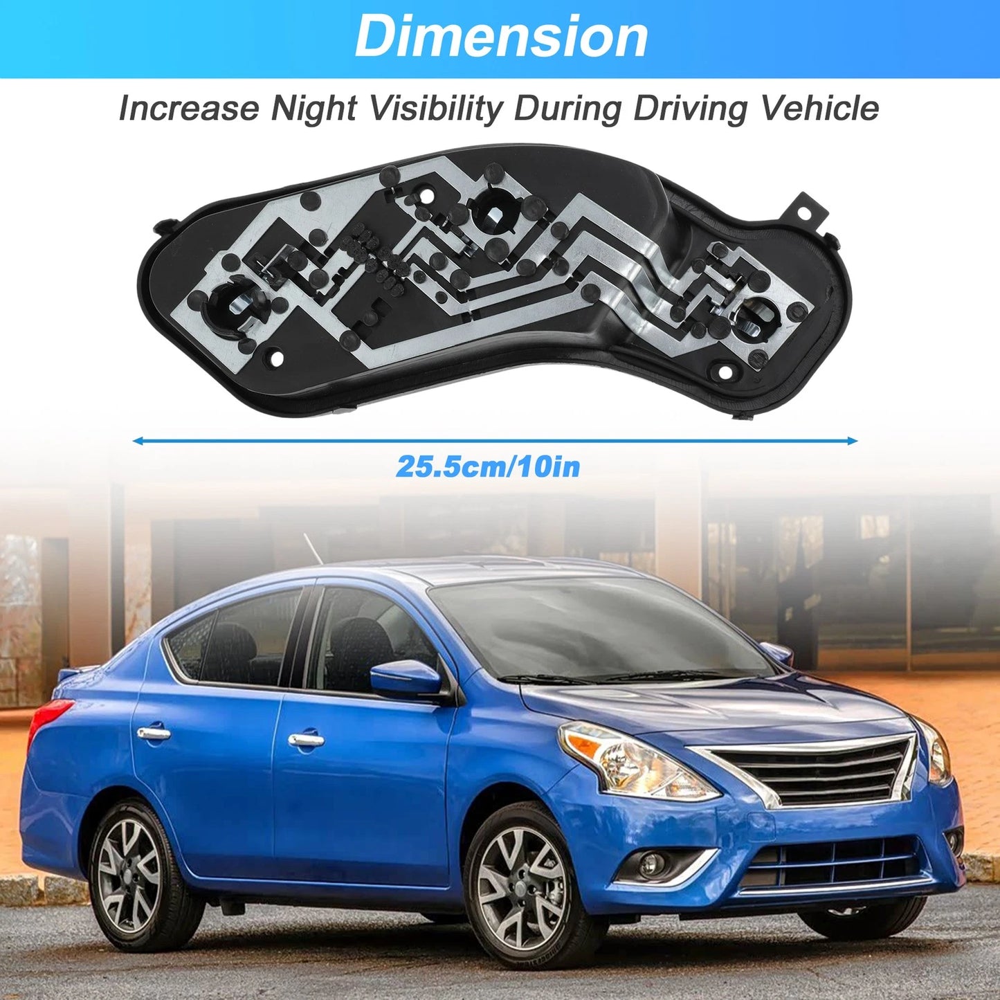 Right Tail Light Socket Board for Nissan Versa (2012-2019)