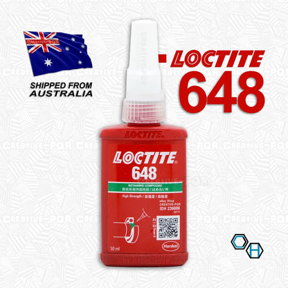 Loctite 648 50ml High Strength Retaining Compound Industrial Glue