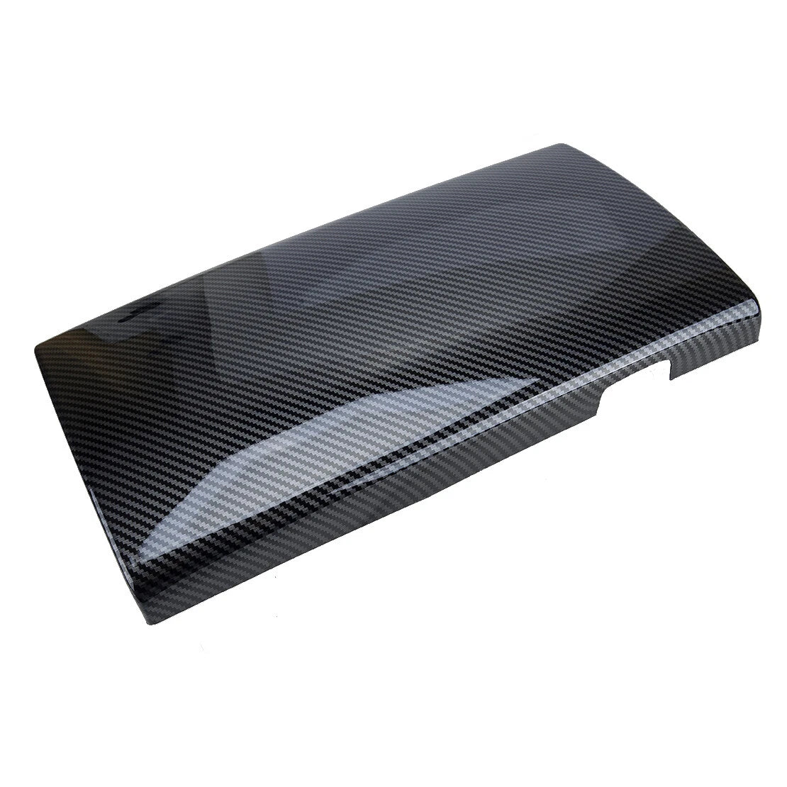 Carbon Fiber Armrest Box Trim Cover for Benz S-Class W221 (2008-2012)
