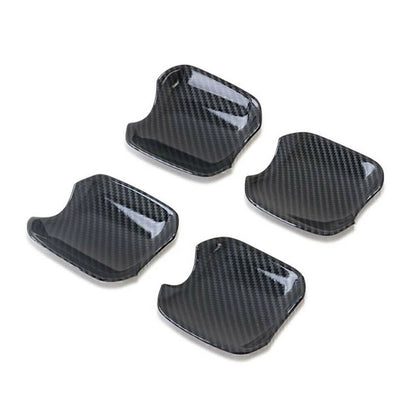 Carbon Fiber Door Handle Bowl Cover Trim for Subaru Forester (2019-2022)