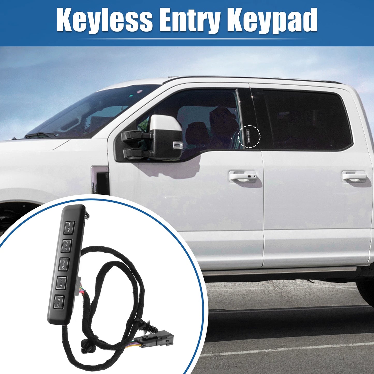 Keyless Entry Keypad for Ford F-150 F250 F350 (2017-2020)