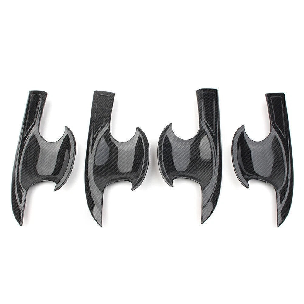 Carbon Fiber Door Handle Bowl Cover Trim for Honda Civic (2016-2018)