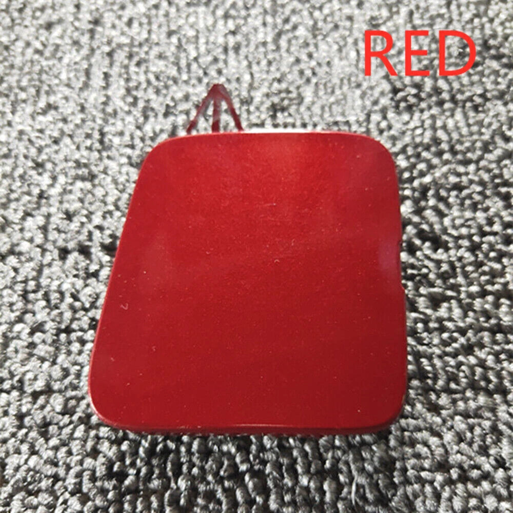 1x Red Front Bumper Tow Hook Cover for Infiniti Q50 (2014-2016)