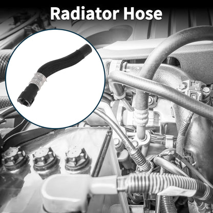Radiator Hose Water Pipe for Jeep Cherokee (2014-2019) Rubber Black