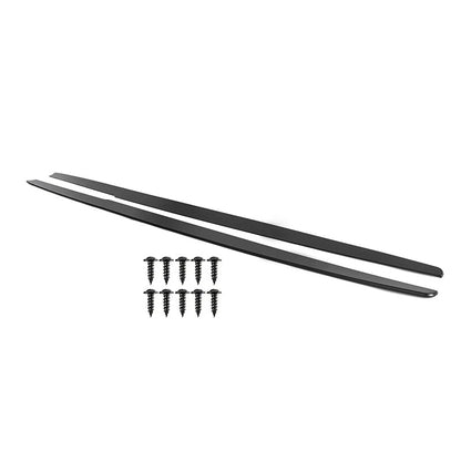 Side Skirt Extension Winglet Splitter Lip for BMW F30 F31 3 Series (2012-2019)
