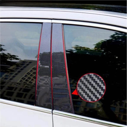 6PCS CF Window Pillar Posts Door Trim Cover for Buick Century (1997–2005)