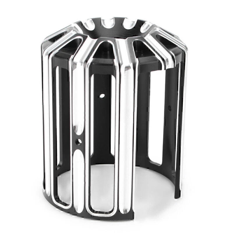 Black Aluminum Oil Filter Cover Cap Trim for Harley Twin Cam Dyna (2000-2017)