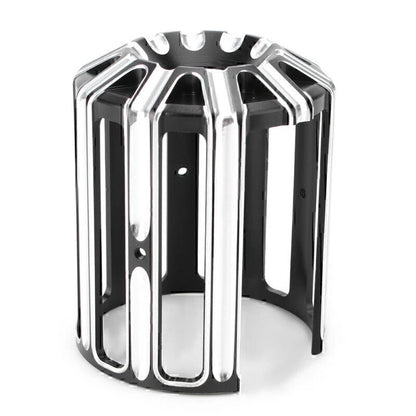 Black Aluminum Oil Filter Cover Cap Trim for Harley Twin Cam Dyna (2000-2017)