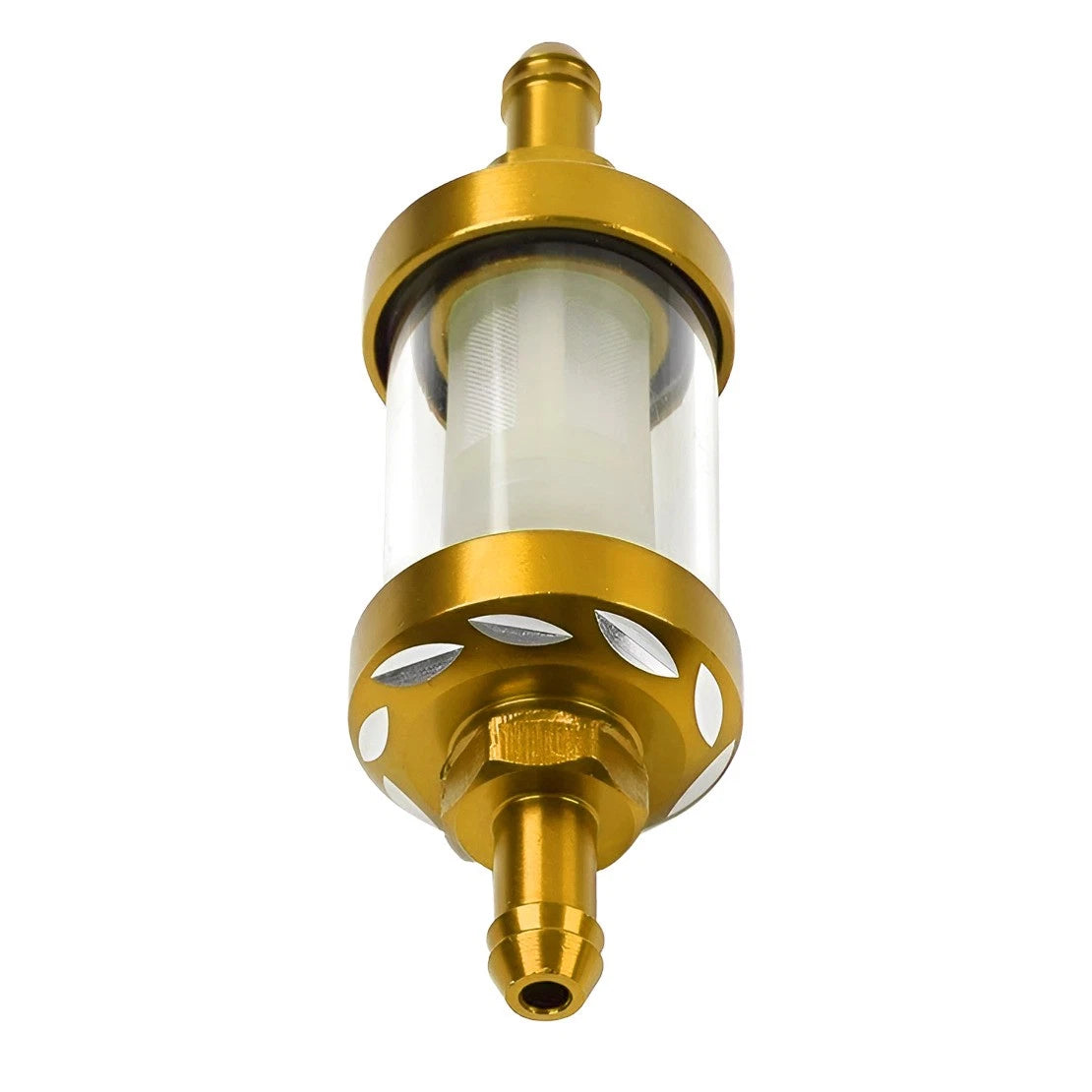 Inline Motorcycle Fuel Filter for Gas Petrol - Reusable
