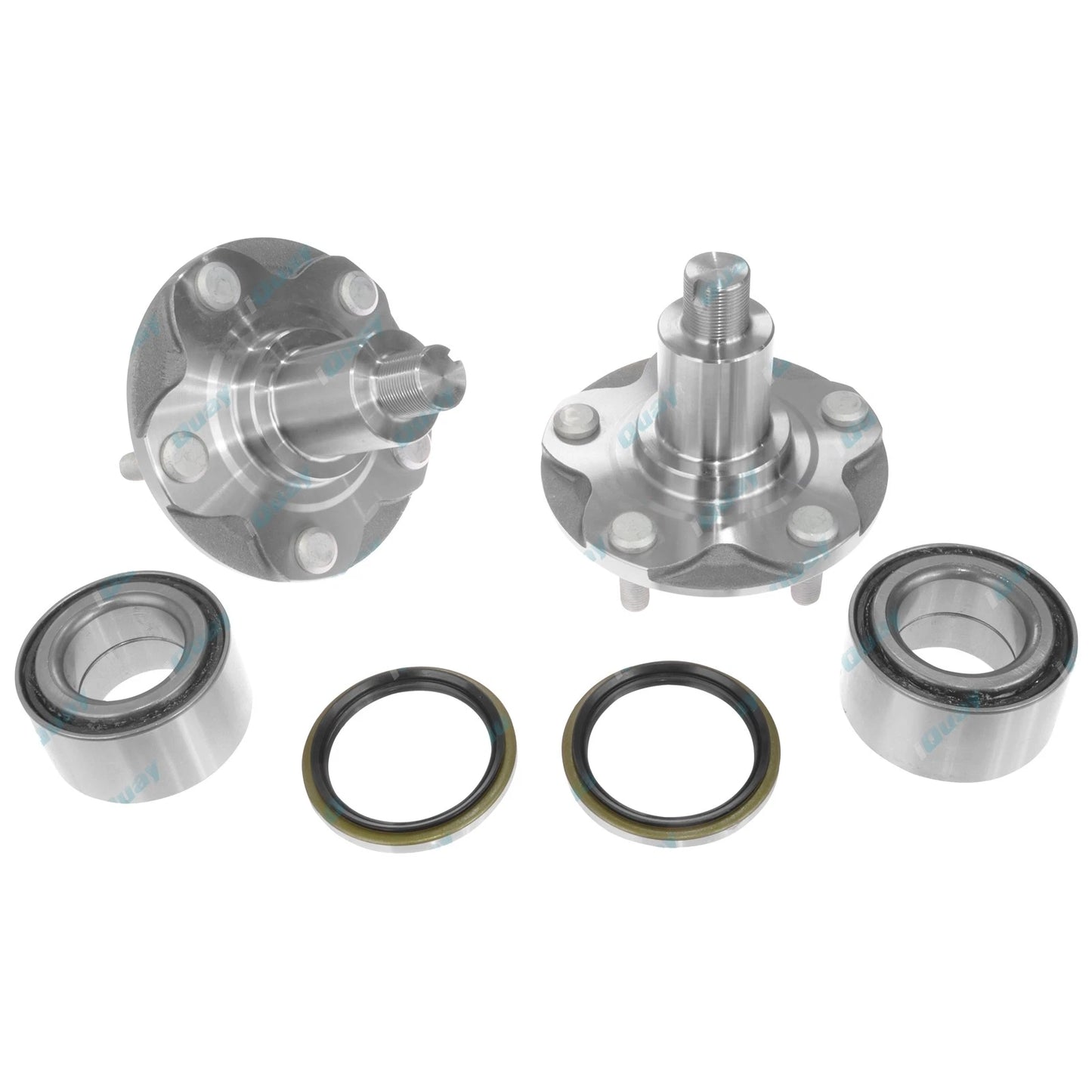 2 x Front Wheel Bearing Hubs for Toyota Hilux KUN16 TGN121 TGN16 2005~2019