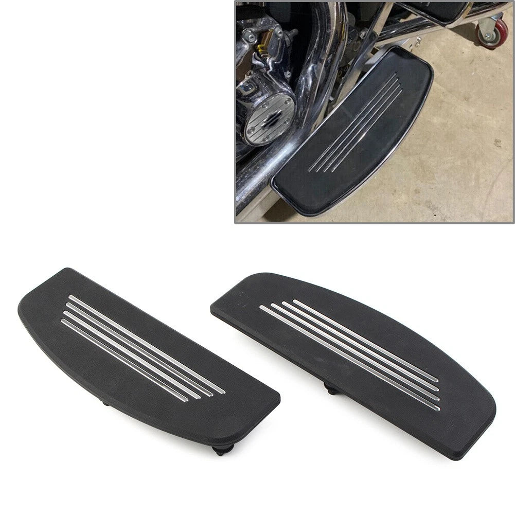 Front Rider Insert Floorboard Footboards for Harley Street Electra Road Glide (2014-2023)