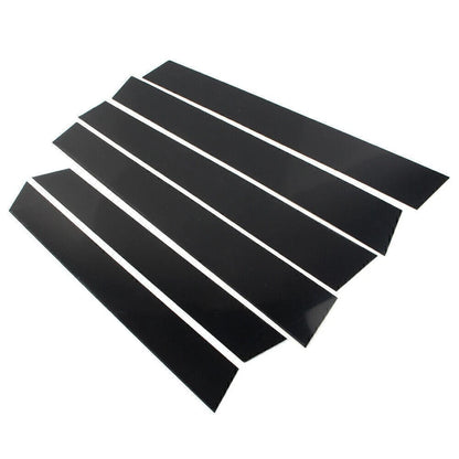 Black Door Trim Cover Kit for Honda CR-V (2007-2011) - 6pcs