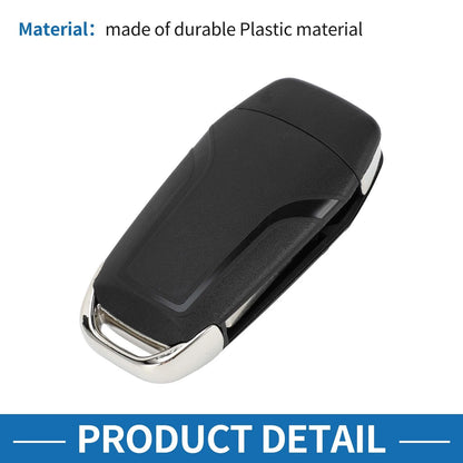 3 Button Keyless Entry Remote Key Shell Case for Ford Ka Fiesta Focus Transit