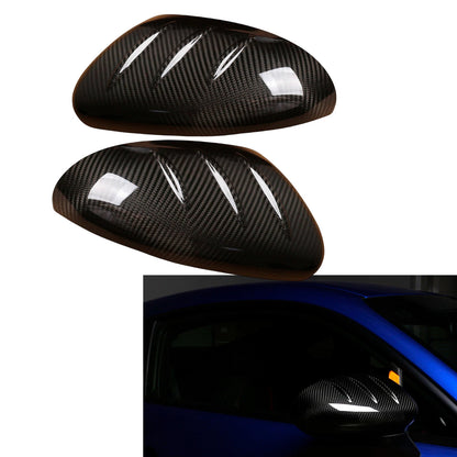 Gloss Carbon Fiber Rearview Mirror Covers for Subaru BRZ, Toyota GR86 (2022-2024)