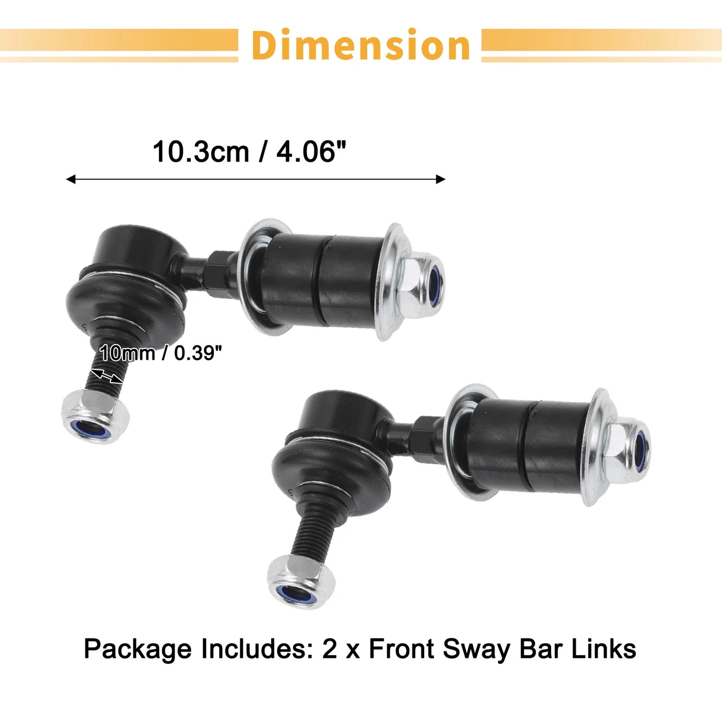 Front Stabiliser Sway Bar Links for Mitsubishi Outlander (2003-2006)