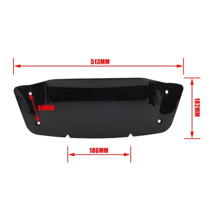 7" Windshield for Harley CVO Street Glide FLHXSE (2023-2024) Black