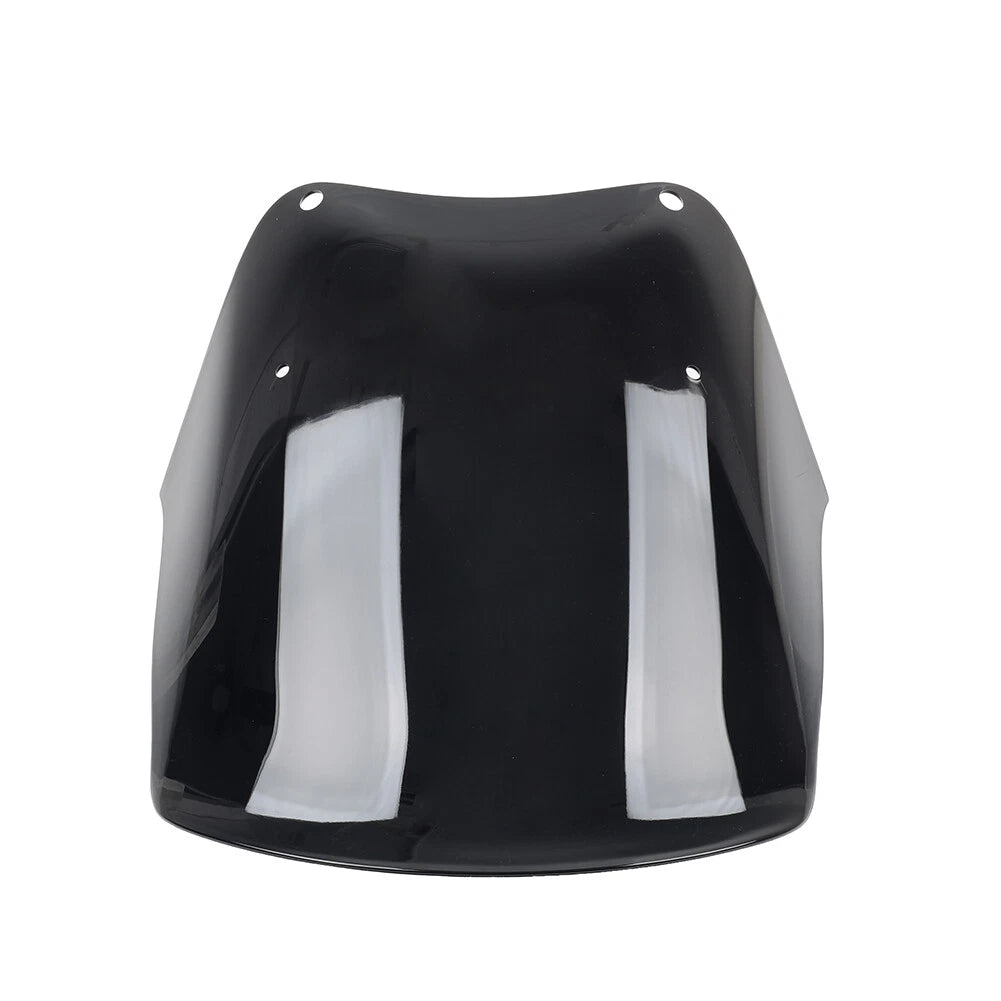 15" Black Windshield for Harley Dyna Low Rider Fat Street Bob (2006-2017)