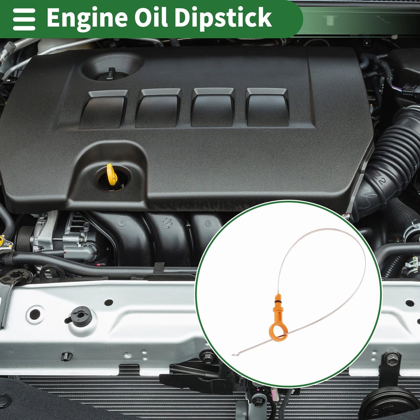 Engine Oil Dipstick for Nissan 180SX (1989-1998)
