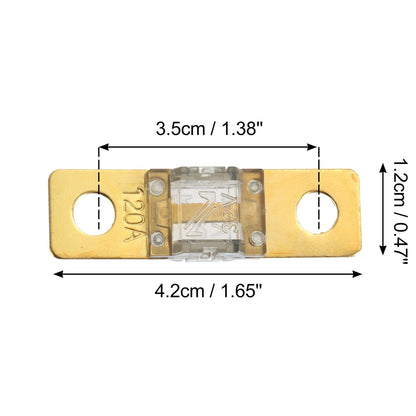 2 x 120A 32V Bolt-on AMI Fuse for Automotive Marine Audio Video System