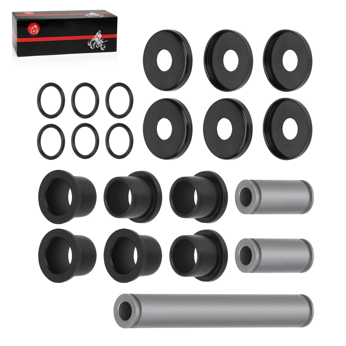 Front Upper & Lower A-Arm Bearing Bushing Kit for Kawasaki Teryx4 (2012–2013)