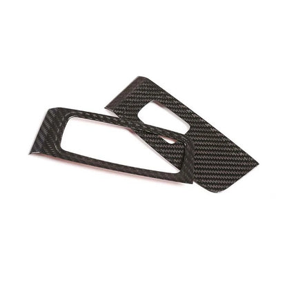 Real Carbon Fiber Interior Door Window Switch Trim fit For Porsche 911 2019-