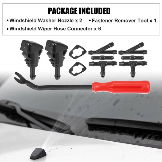 11pcs Front Windshield Washer Nozzles for Mitsubishi Eclipse (2006-2012)