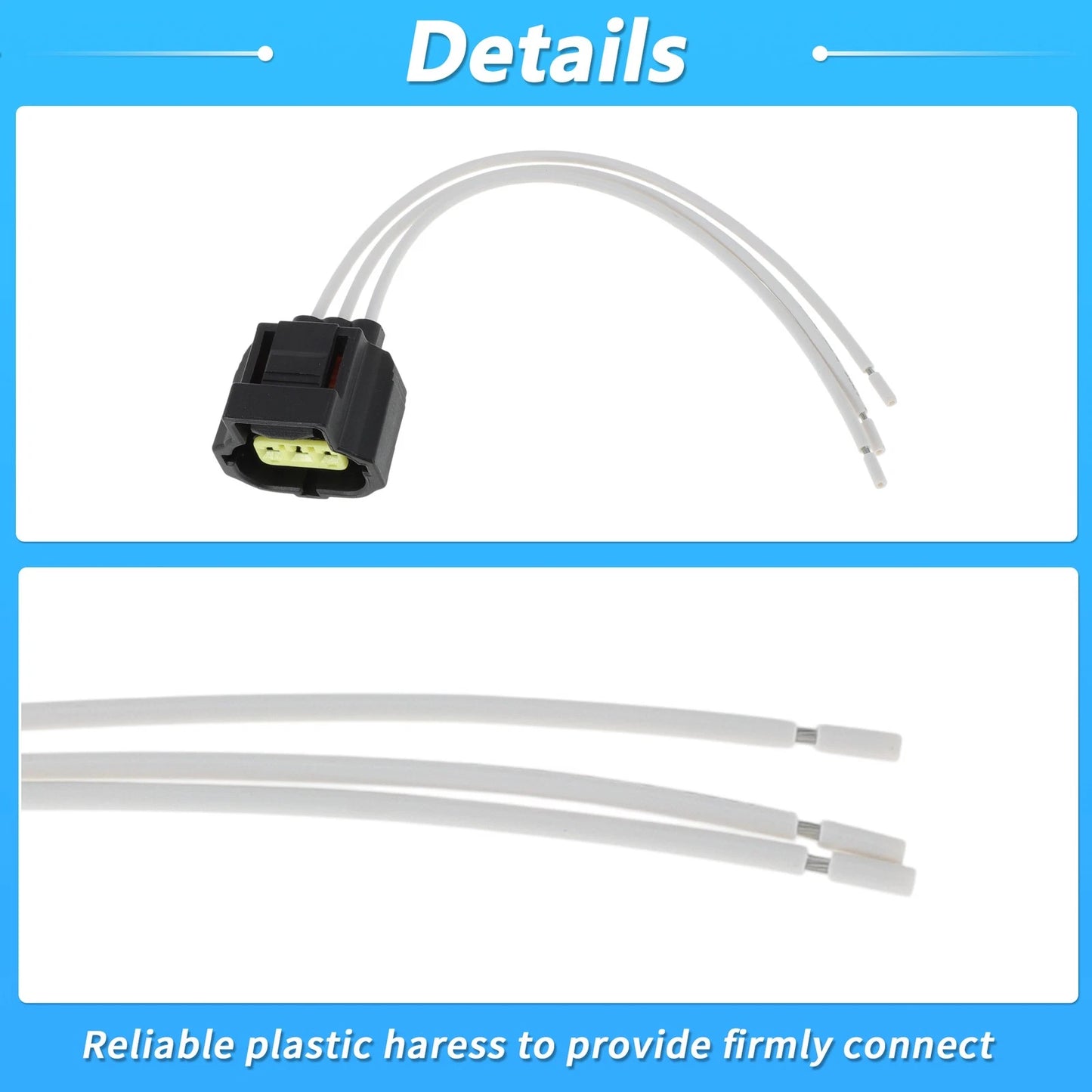 8 Pcs Ignition Coil Connector Plug Harness for RAM for JEEP
