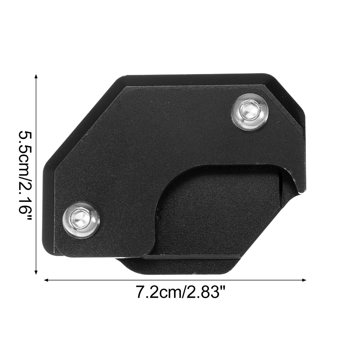 1 Set Kickstand Pad Black with Wrench for Honda