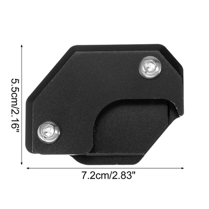 1 Set Kickstand Pad Black with Wrench for Honda