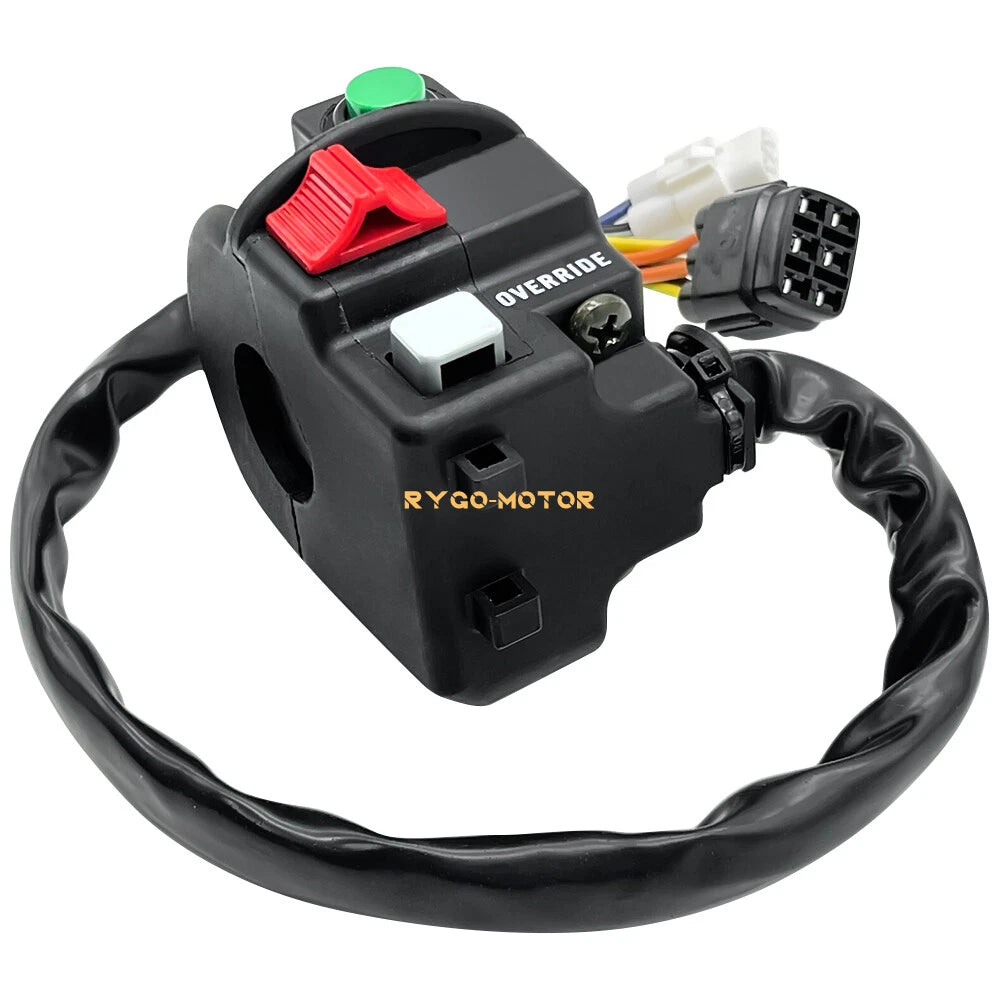 Left Handlebar Switch Start Stop Headlight for Suzuki King Quad 500 750 4x4