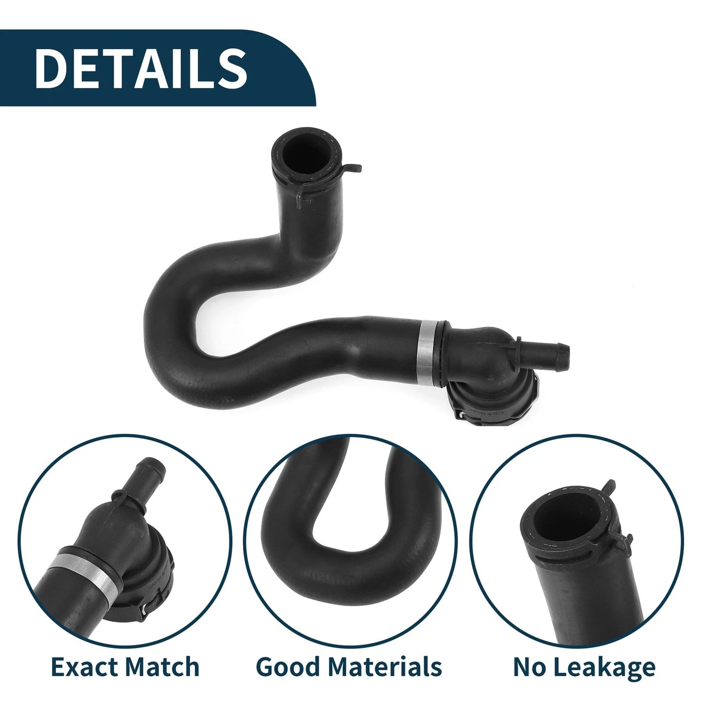 Radiator Hose Water Tank Drain Pipe for Ford Escape (2013-2019) - 1 Pc