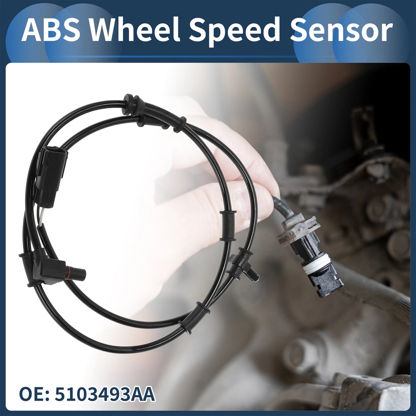 Wheel Speed Sensor for Dodge Ram 3500 Front